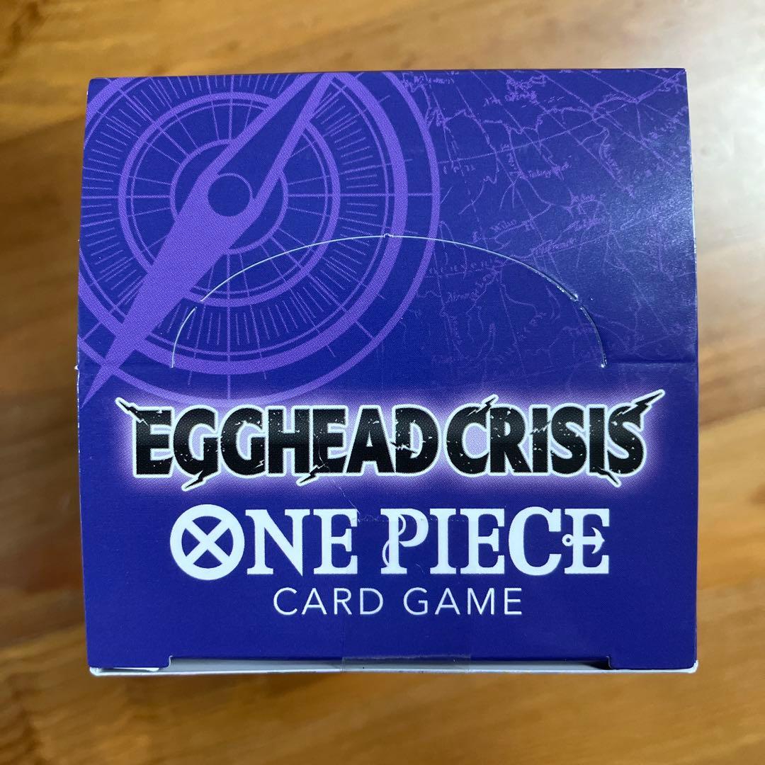 ワンピースカード エッグヘッドクライシスBox テープ付き 未開封