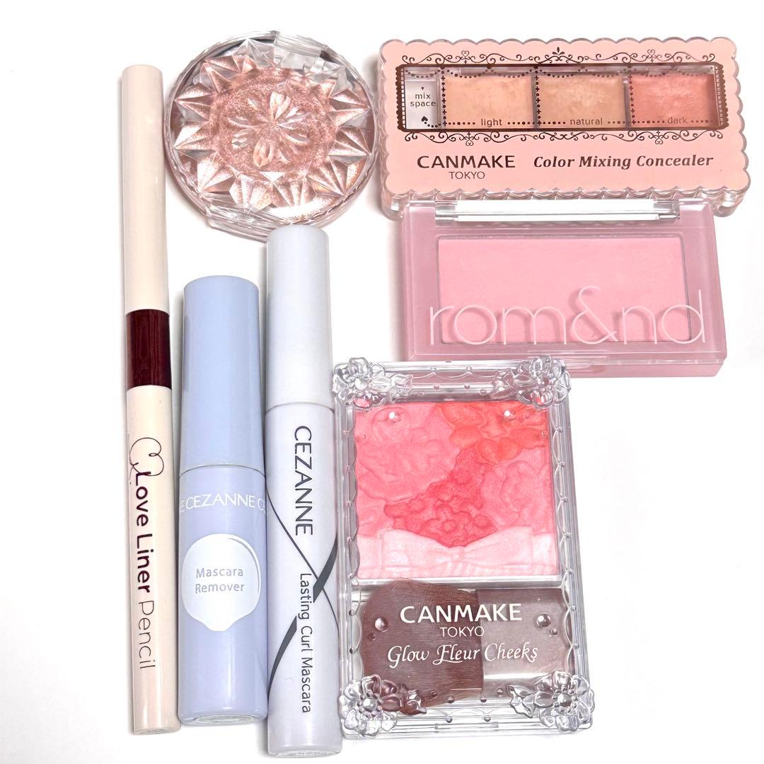 ロムアンド キャンメイク ラブライナー セザンヌ コスメまとめ売り
