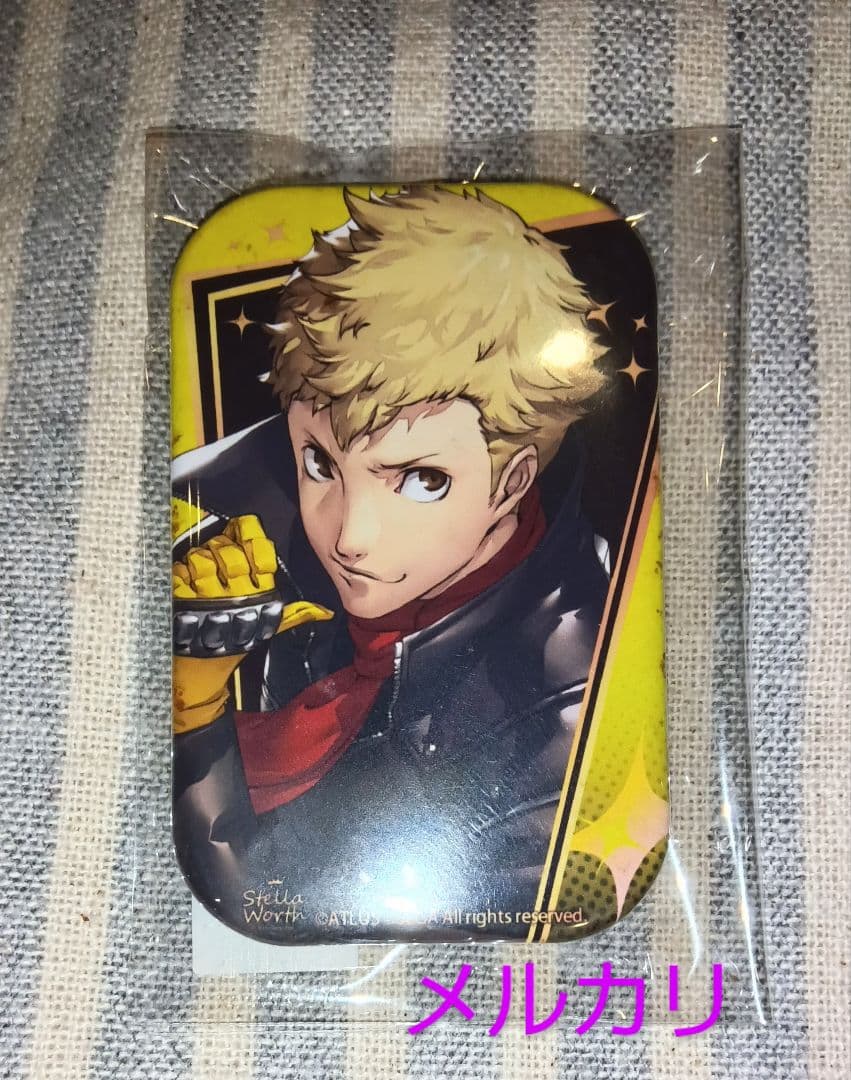 ペルソナ5 ザ・ロイヤル ステラワース特典 缶バッジ 坂本竜司 PERSONA5