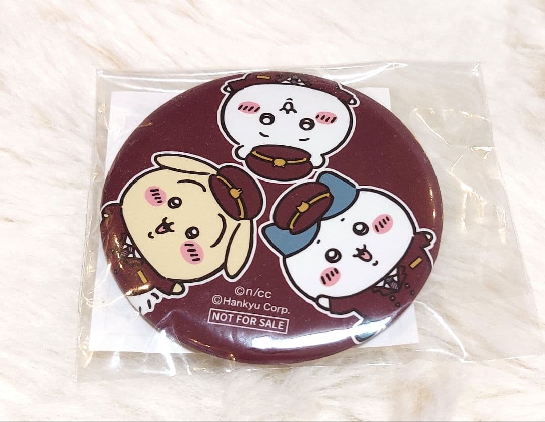 ちいかわ 阪急電車 ノベルティ 缶バッジ - メルカリ