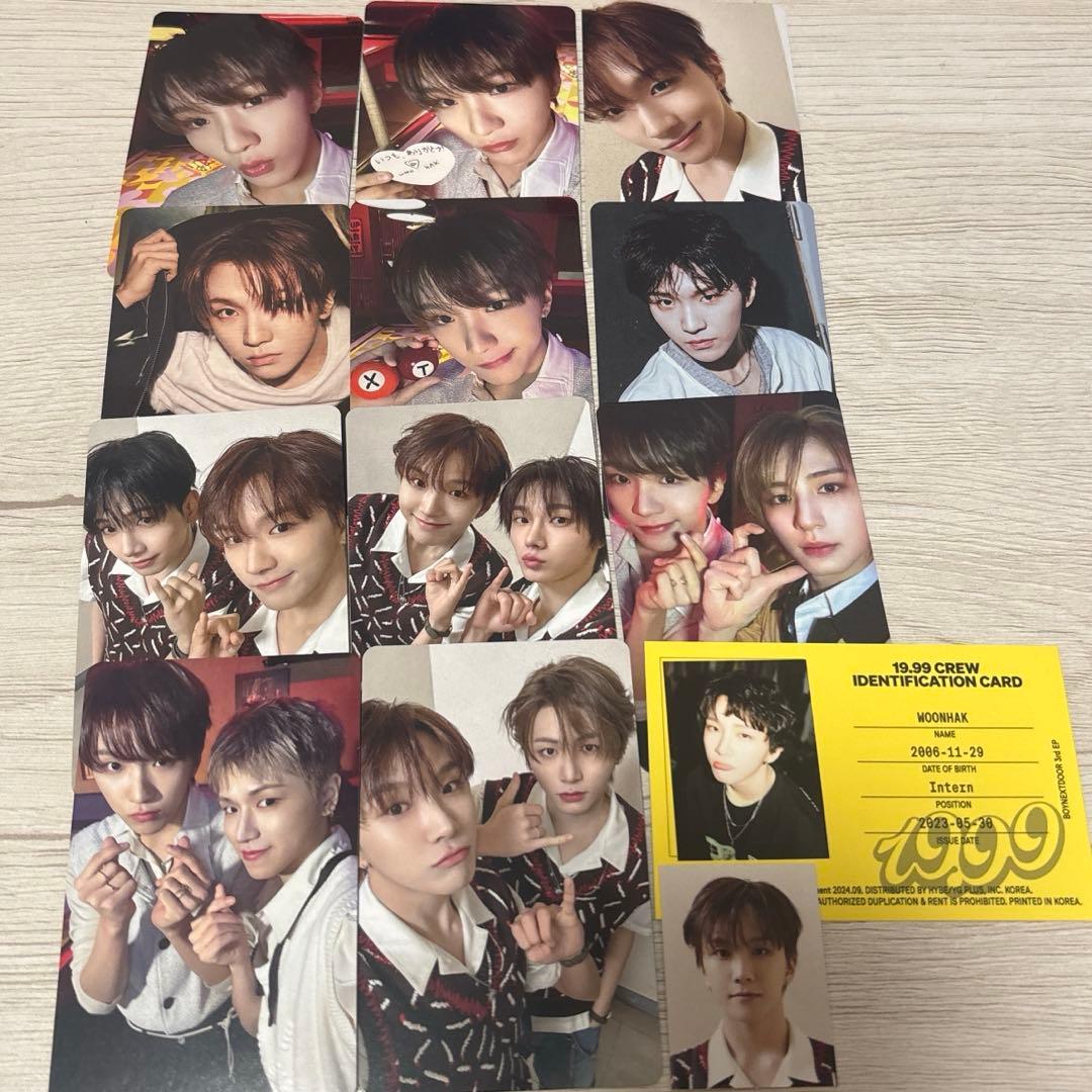 BOYNEXTDOOR ウナク トレカ セット - メルカリ