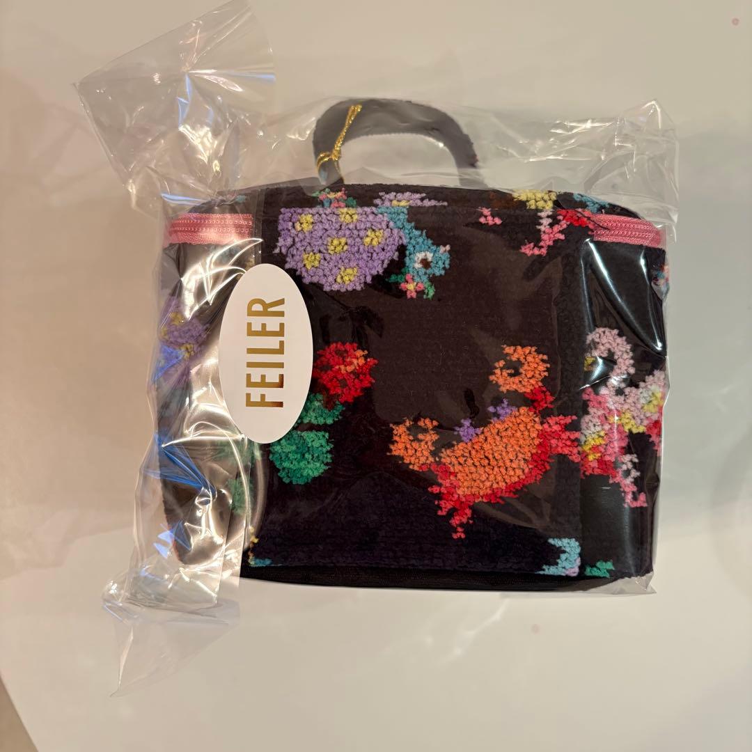 お値下げ】FEILER 神崎恵×フェイラー初コラボ バニティポーチ抽選販売