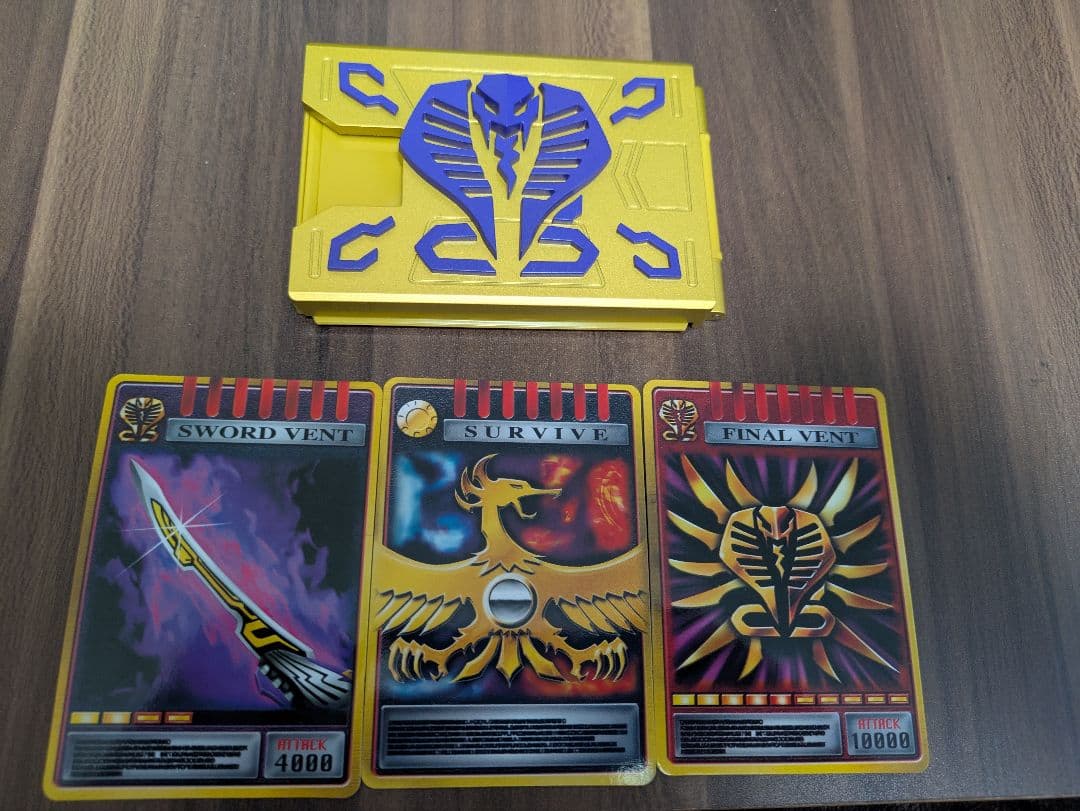 csm 王蛇 サバイブ カードデッキ Vバックル 劇中 塗装 - メルカリ