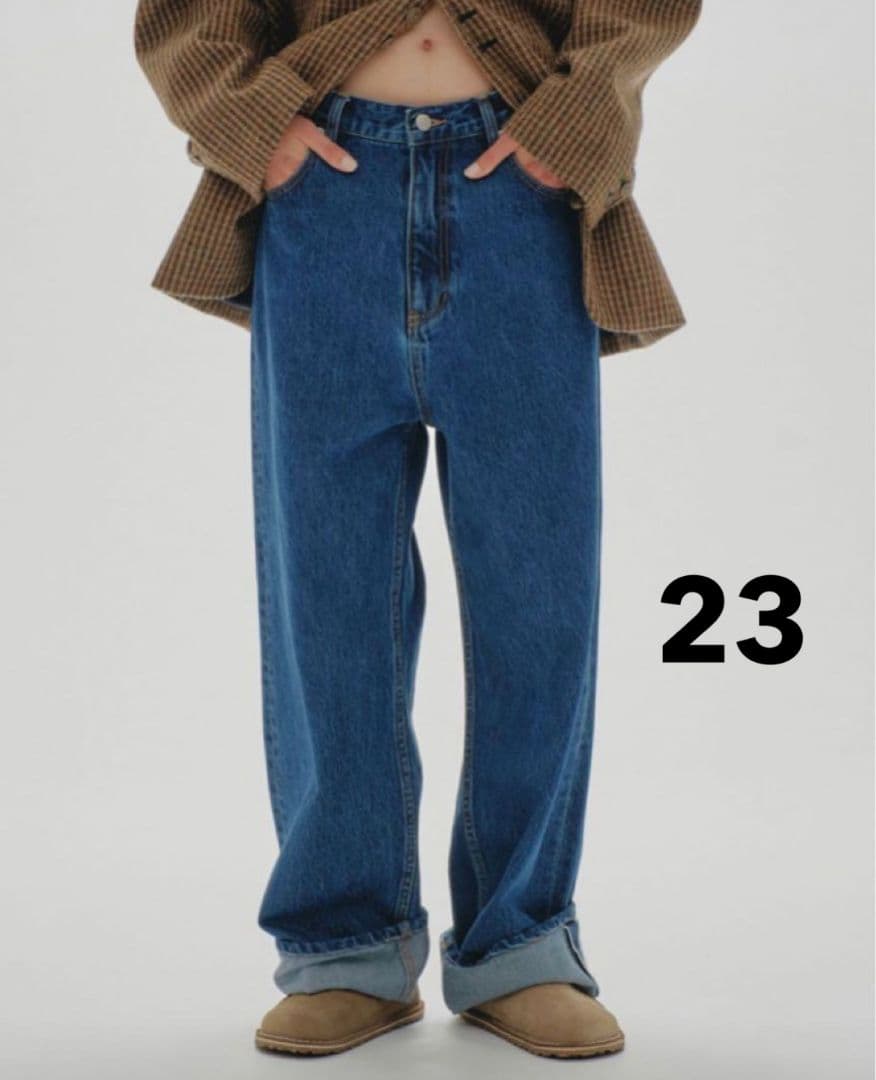 TODAYFUL Cary's Denim デニム　ブルー 23 TODAYFUL / トゥデイフル 'Carys Denim''☆ 25春夏予約2【12421401