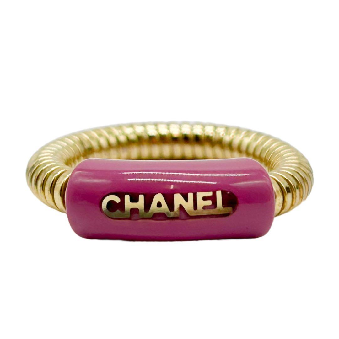 CHANEL シャネル　リング　スプリング　ロゴ　指輪　01P　12号　ピンク 楽天市場】シャネル リング（サイズ（指輪）12号）（ジュエリー