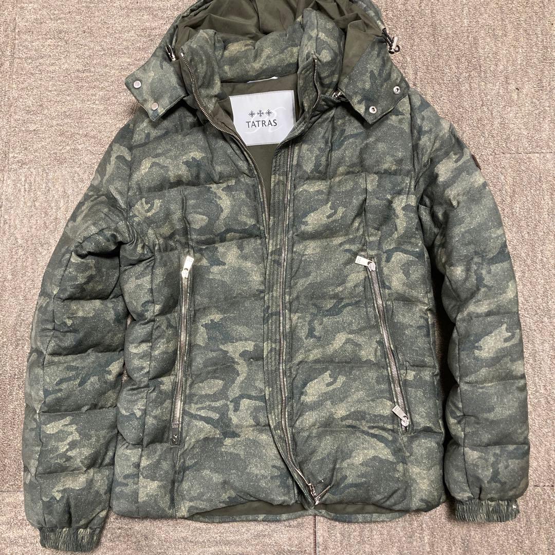 TATRAS カモフラージュ ダウンジャケット 最高級Rラインモデル サイズ3