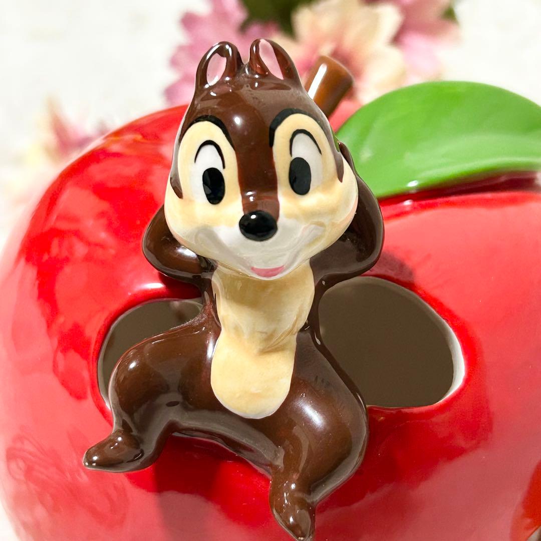 激レア 美品】ディズニー デール チップ 2005 陶器 ランプ ライト 照明