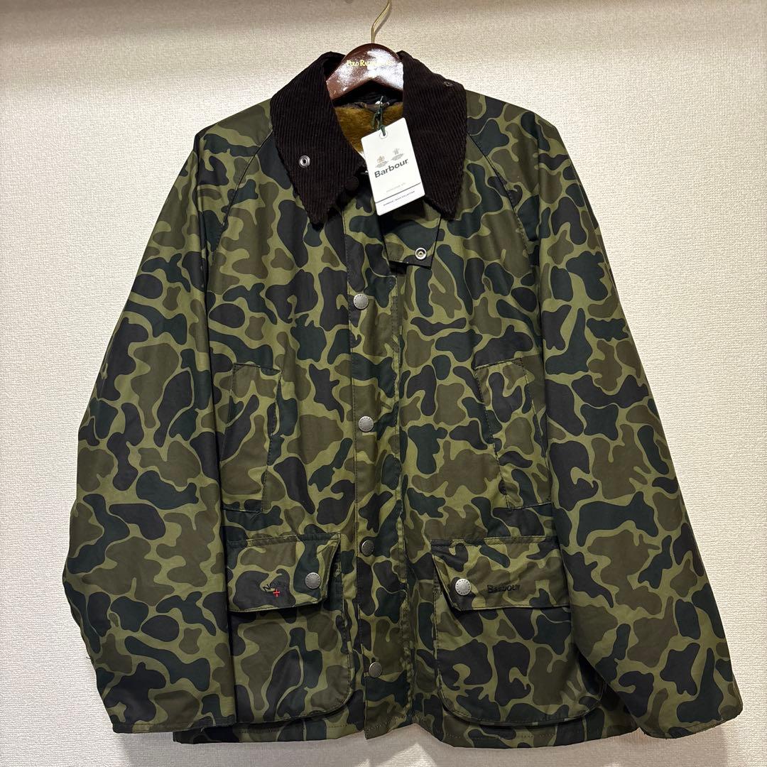 【試着のみ】Barbour × NOAH Camo Bedale Lサイズ