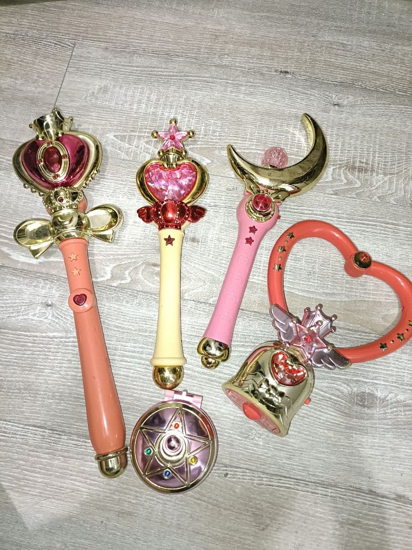 【レア】セーラームーン当時品グッズまとめ売り　クリスタルカリヨン　スティック