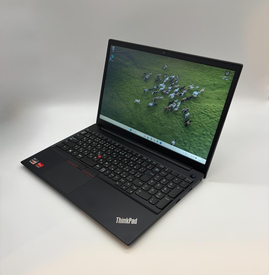 高速、高性能、ThinkPad E15、16GB、256GB NVMe SSD