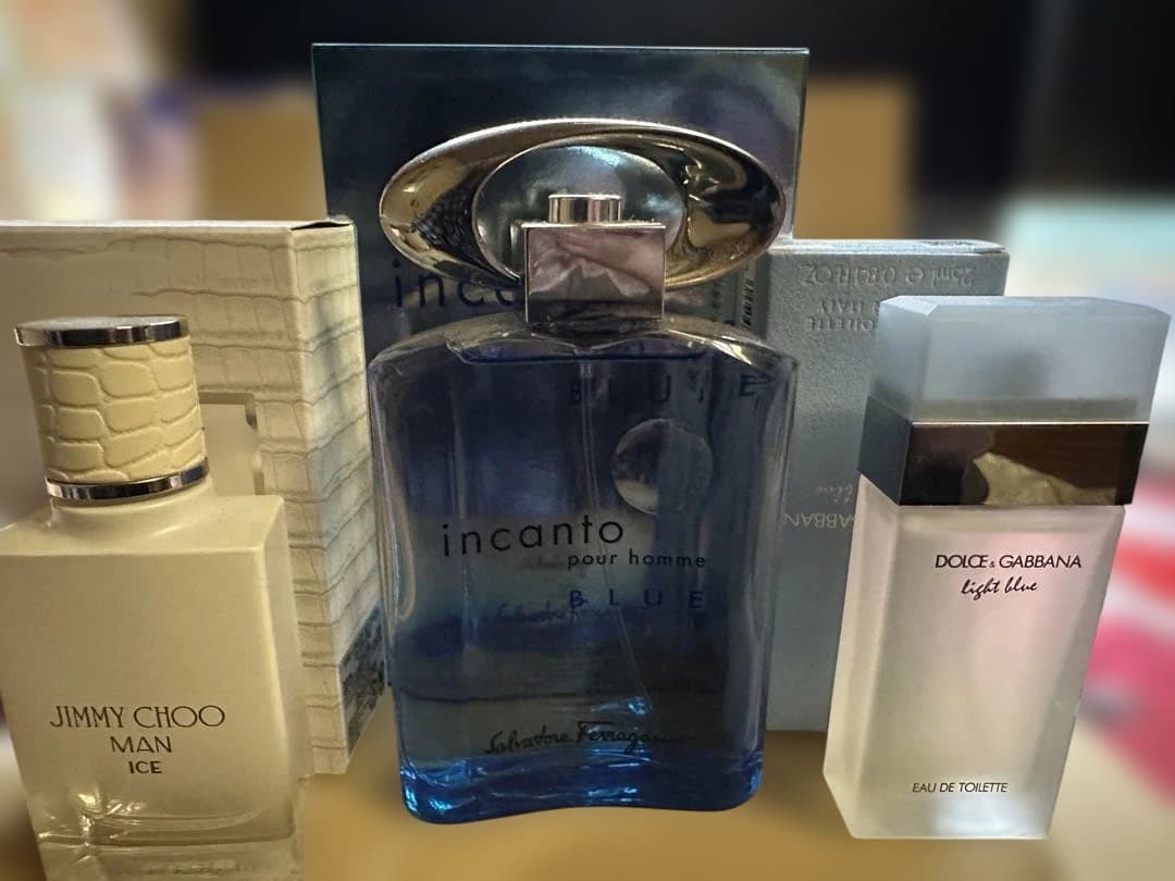 ドルガバ・フェラガモ・ジミーチュウ香水 まとめ売り