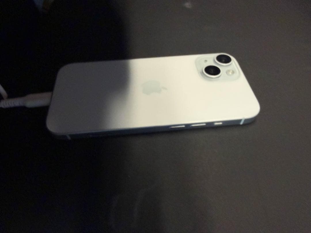 iPhone15 128GB ブルー 箱× BT87％ - メルカリ