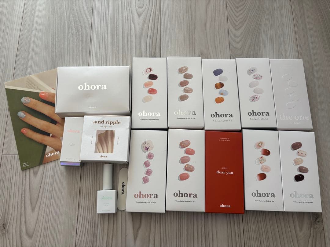 ohora ネイルシールセット まとめ