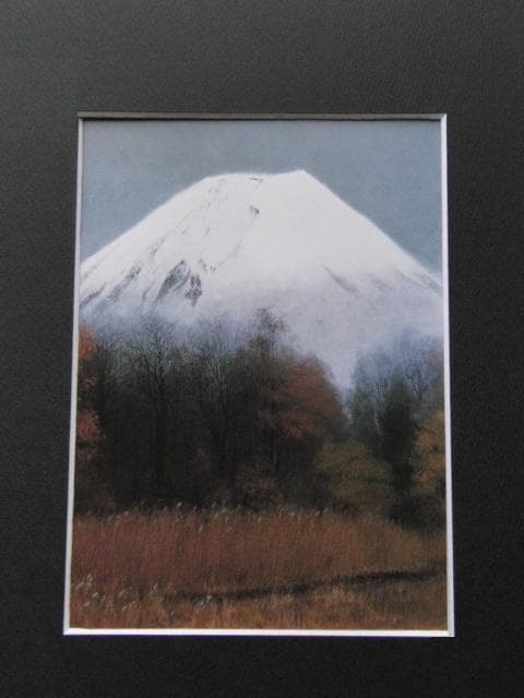 中路融人、【朝霧高原富士】、希少な額装用画集より、新品額装付 ルイーザ・ドア｜浅間国際フォトフェスティバル2025 PHOTO MIYOTA