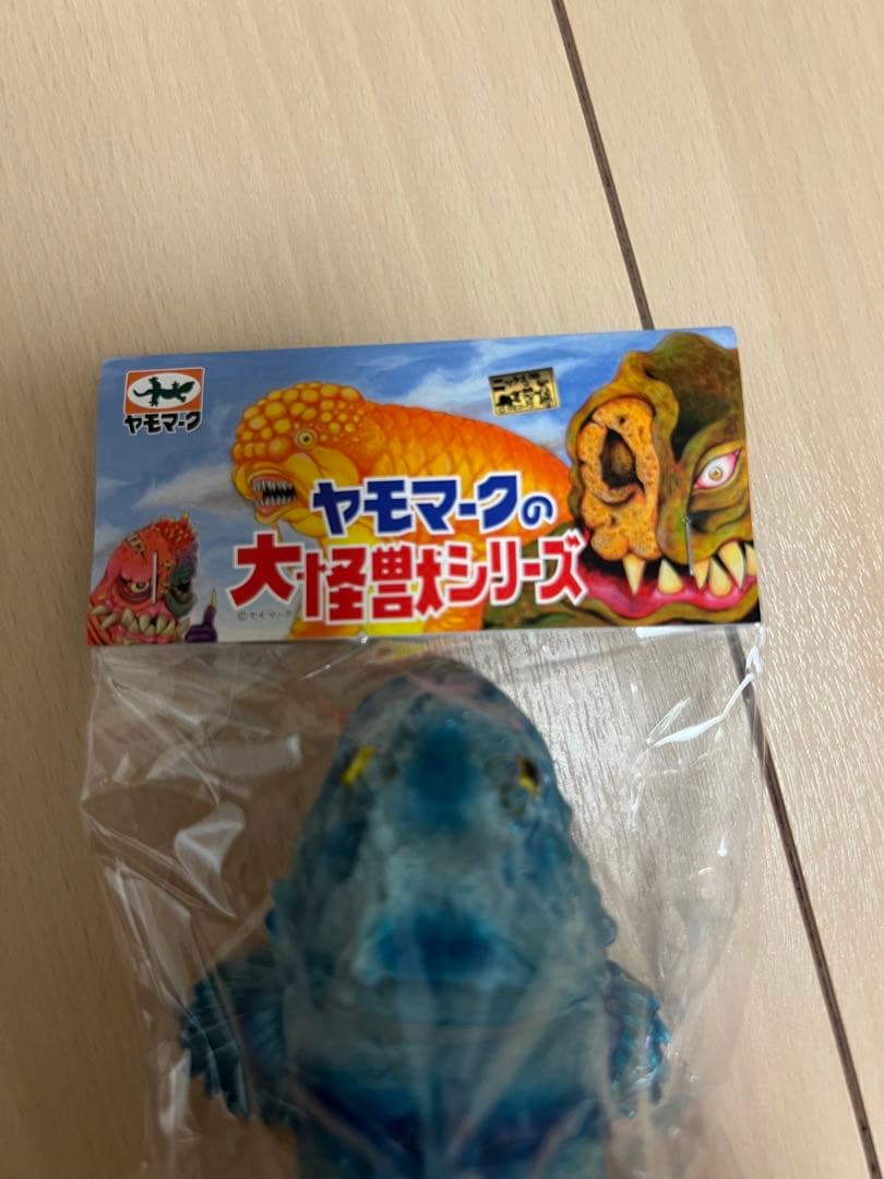 ヤモマーク ソフビ カサゴ クリア成型 青 - メルカリ