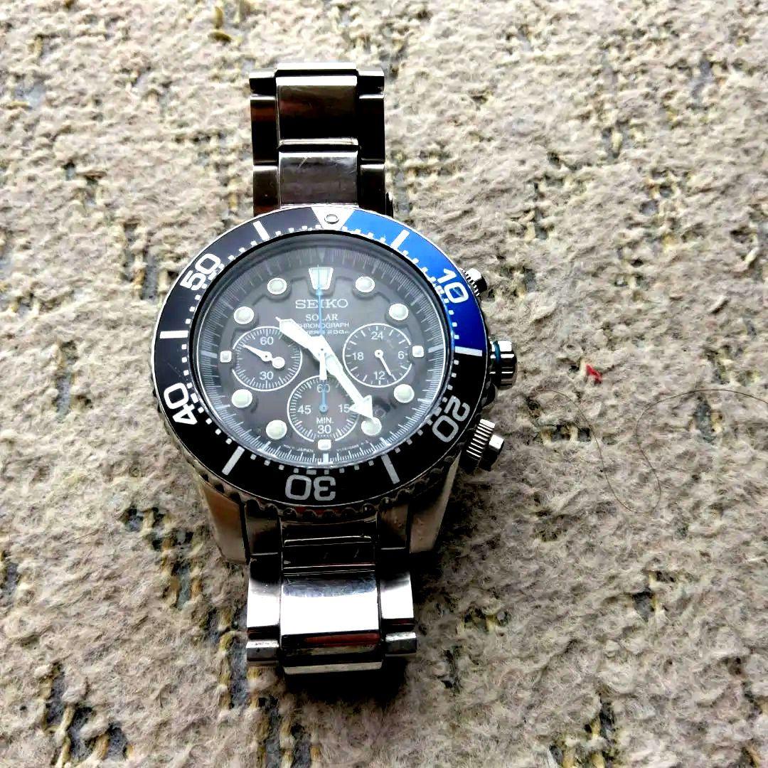 ハ*ー様 SEIKOダイバーソーラープロスペック　美品