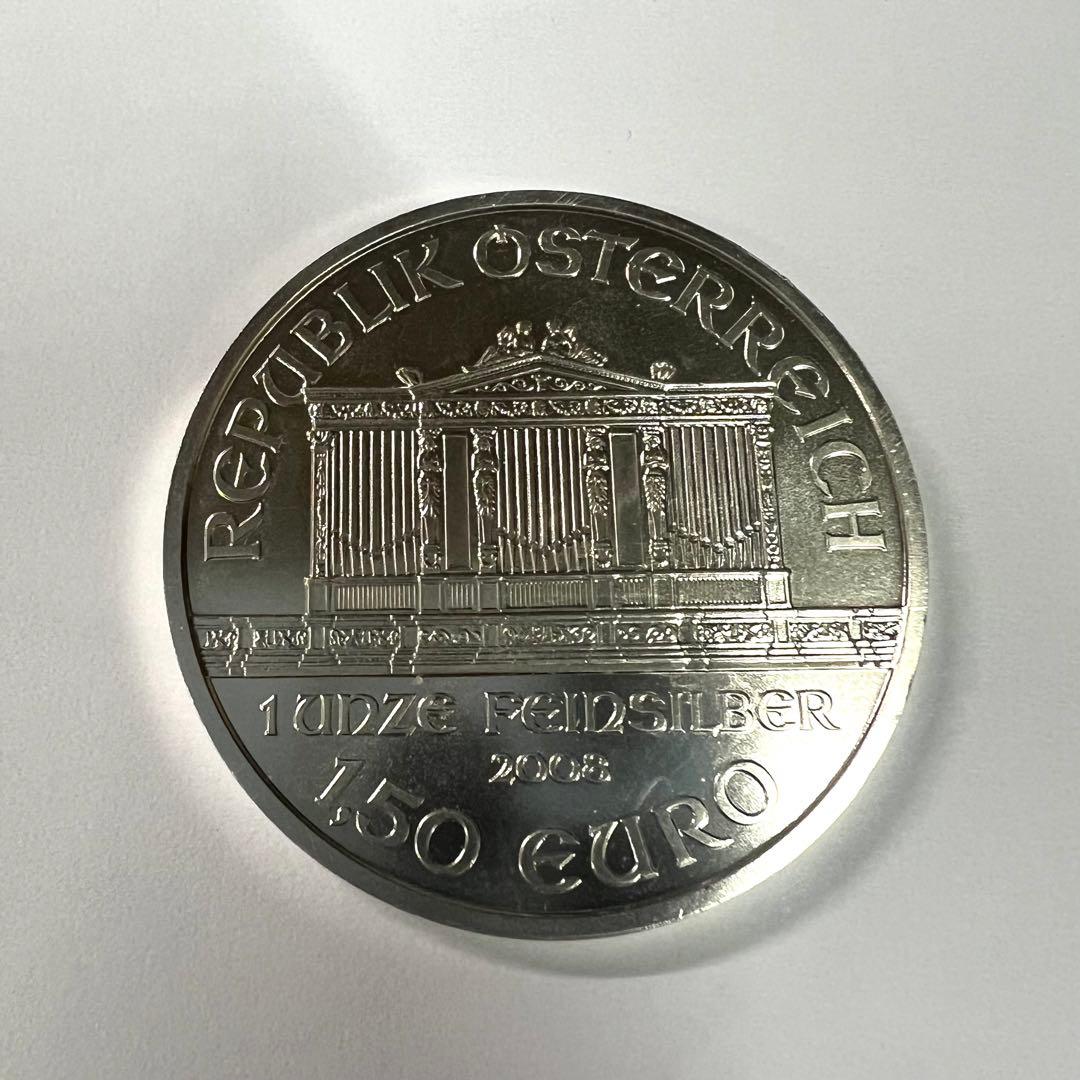 ウィーン銀貨 1オンス 2008年製 純銀 コイン - メルカリ
