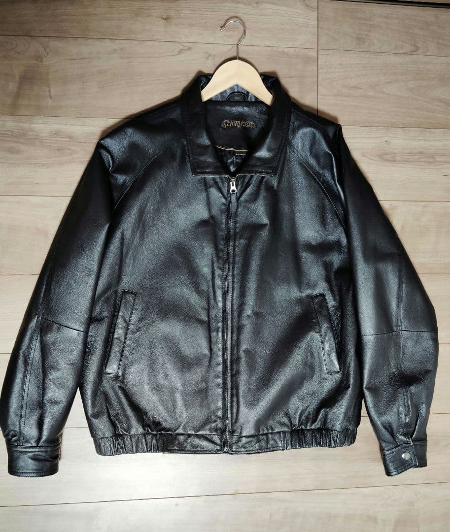 ST.John's Bay セントジョンズベイ レザージャケット 黒 美品