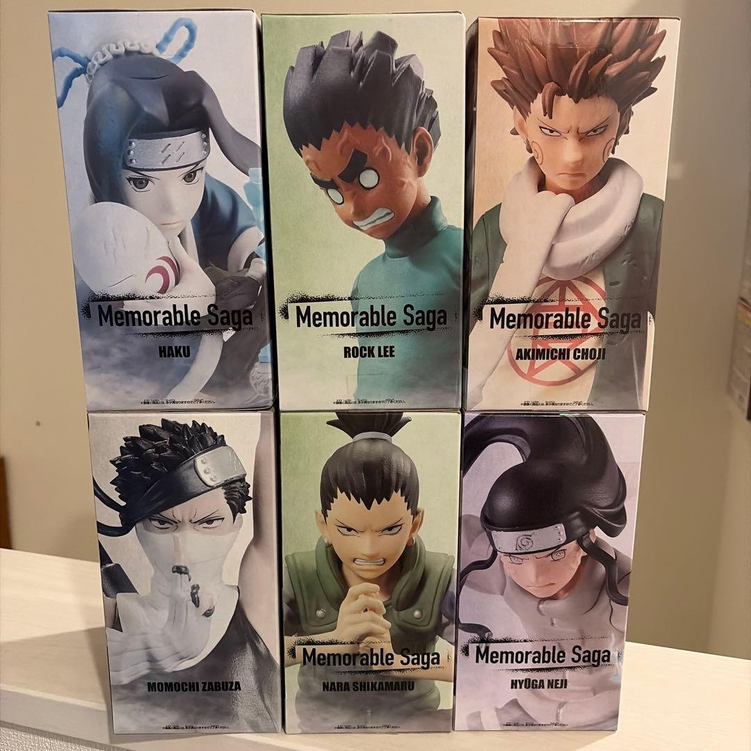NARUTO ナルト memorable saga 6体まとめ売り フィギュア - メルカリ