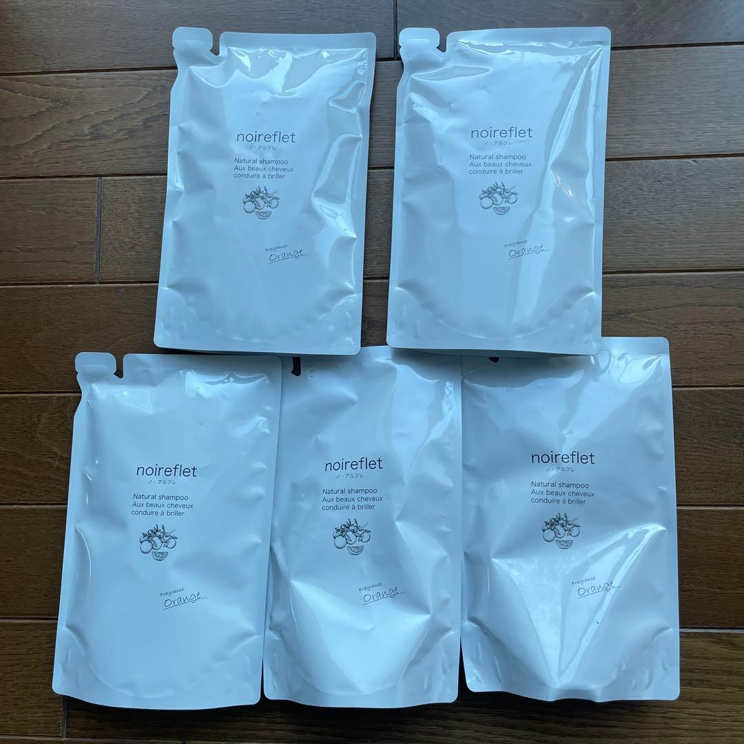 noireflet シャンプー 290ml 日本製　オレンジの香り　詰替　5点