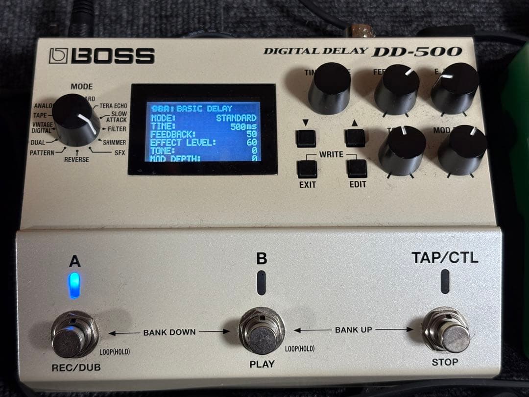 BOSS ボス - エフェクター／デジタル ディレイ DD-500 中古