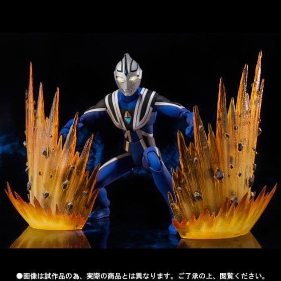 【開封美品】ultra-act ウルトラマンアグル&光臨エフェクトセット