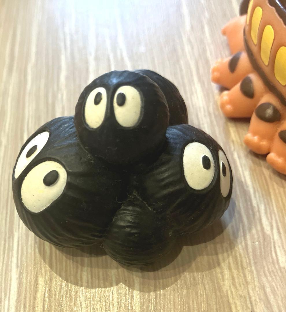 ジブリ 指人形 フィギュア となりのトトロ ネコバス トトロ まっくろ