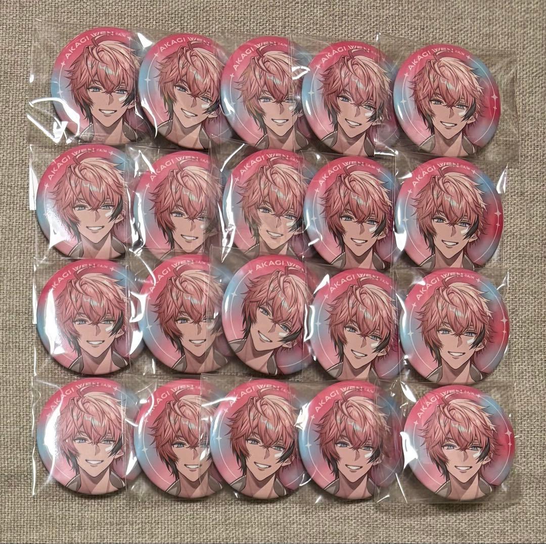 にじさんじ HEROES Half Anniversary 缶バッジ 赤城ウェン - メルカリ