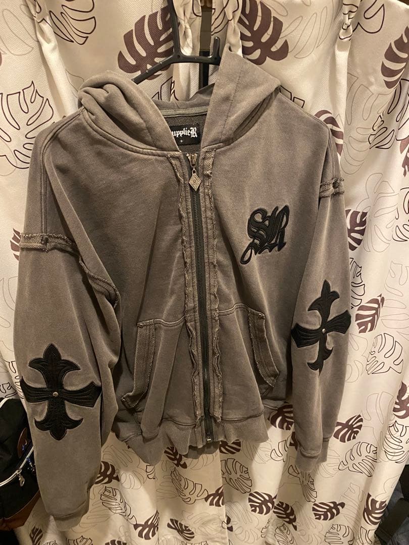 一生友子 ゆな着用 supplier ジップパーカー Sサイズ