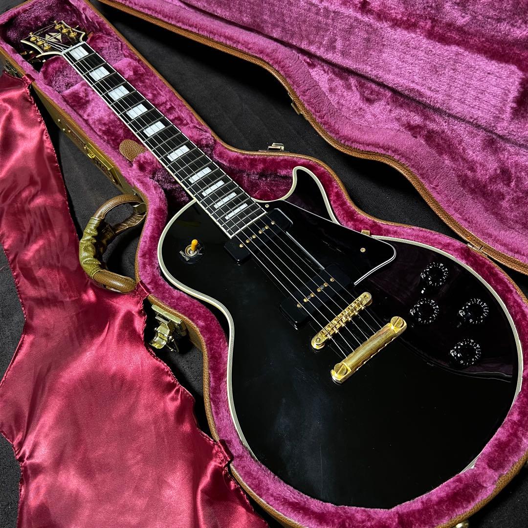 momose レスポール カスタム　p-90 momose MLS-STD/J P-90 GO-NB 2004 – 神戸ギターショップ B-West