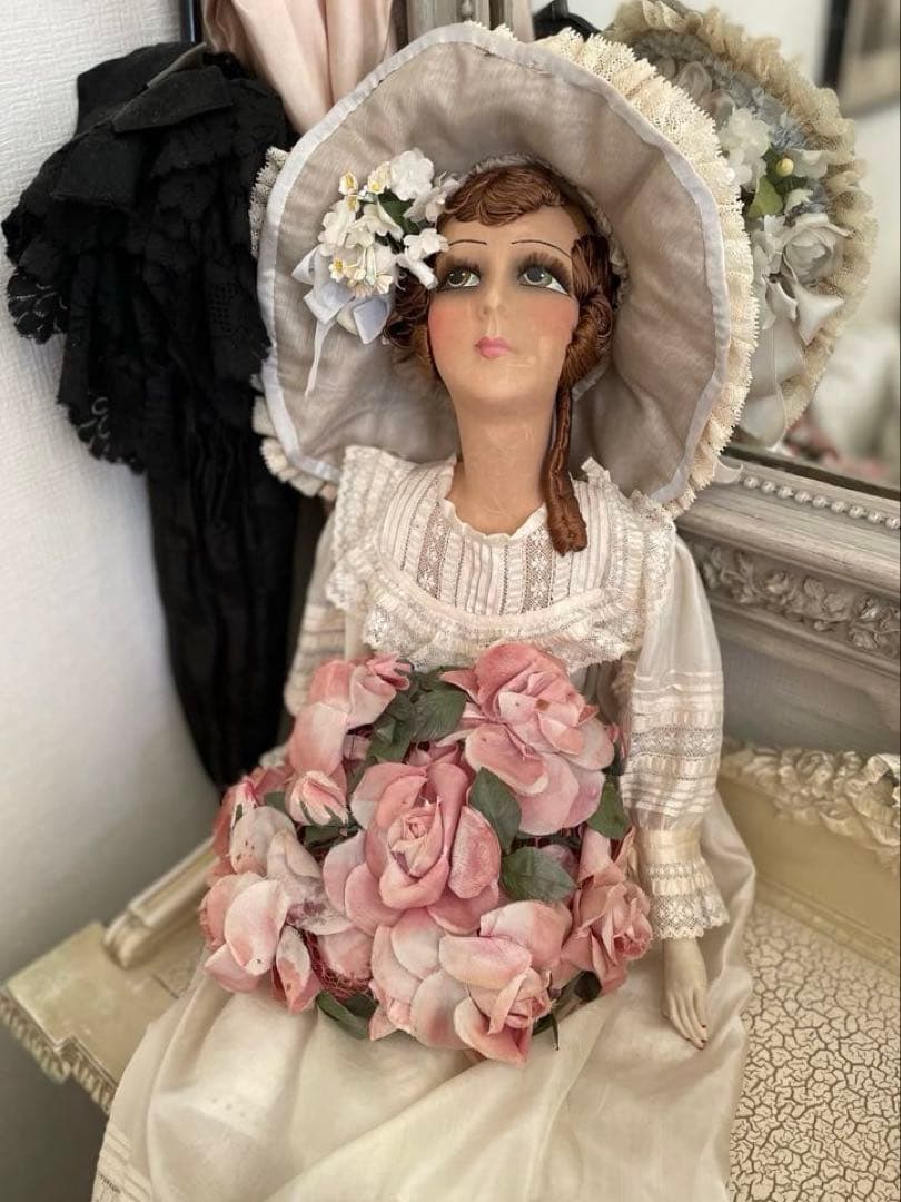 〜♡〜本日限定価格❣️〜♡〜フランスアンティーク 布花 いっぱい ヘッドドレス 新作ヘッドドレスご予約受付中！ | ニュース | ラフォーレ原宿