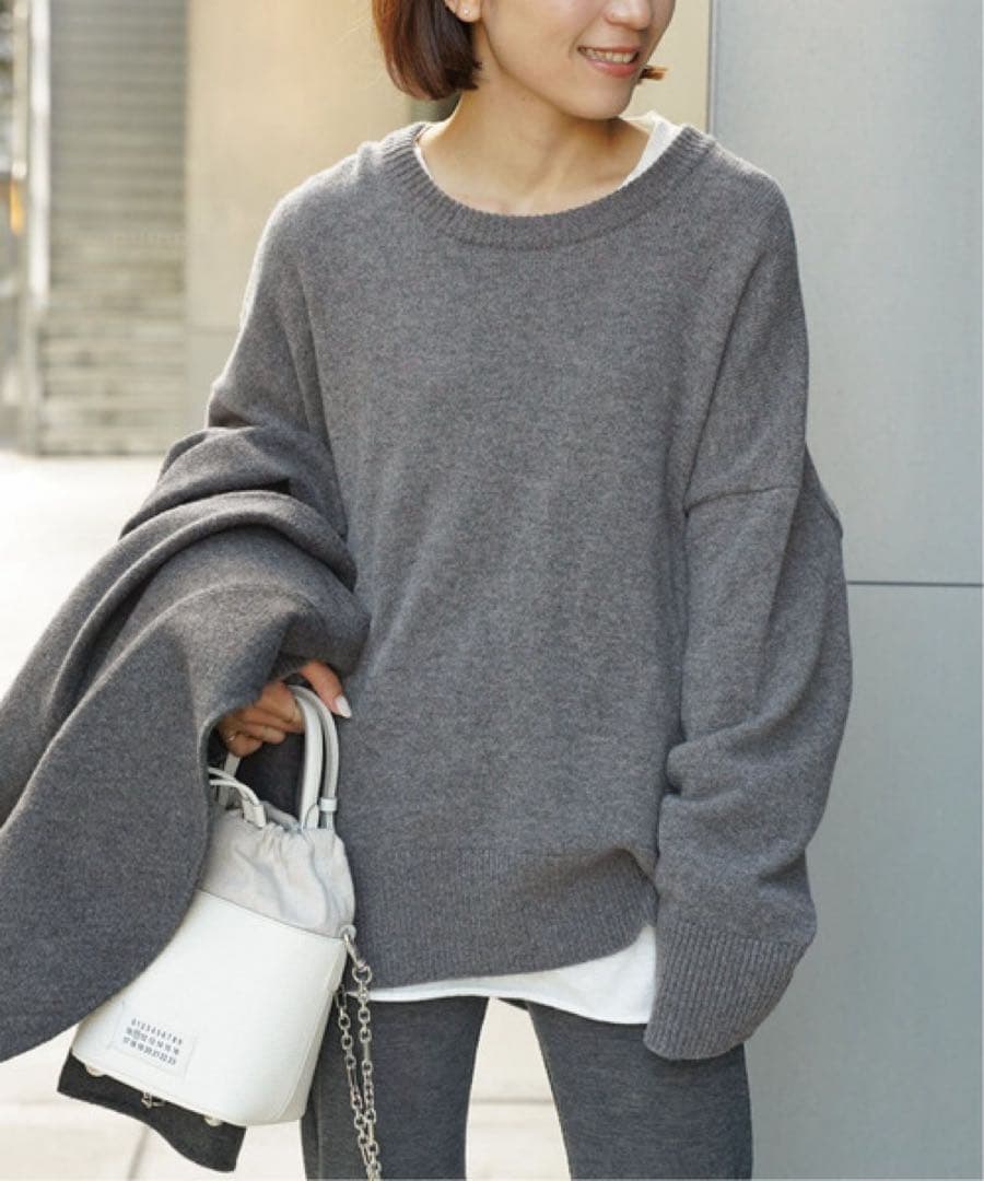 Deuxieme Classe カシミヤ100% オーバーサイズ ニット