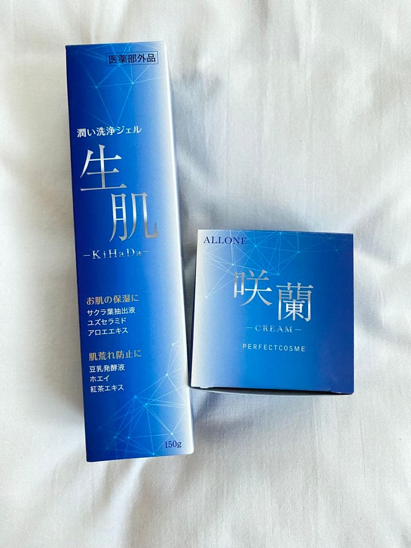 生肌　薬用PGクリアジェル　咲蘭クリーム　セット