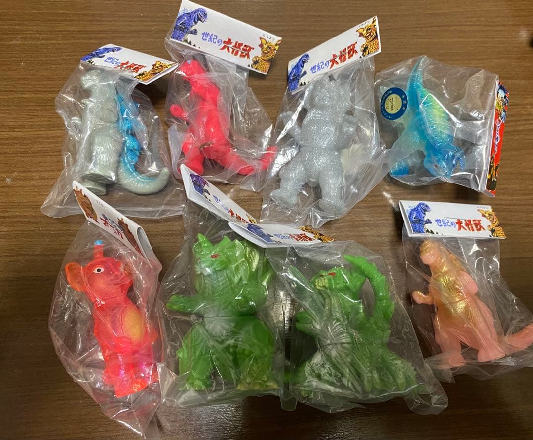 s*1様 マルガチャ　まとめ　インディーズソフビ　ソフビ　マルサン　ゴジラ