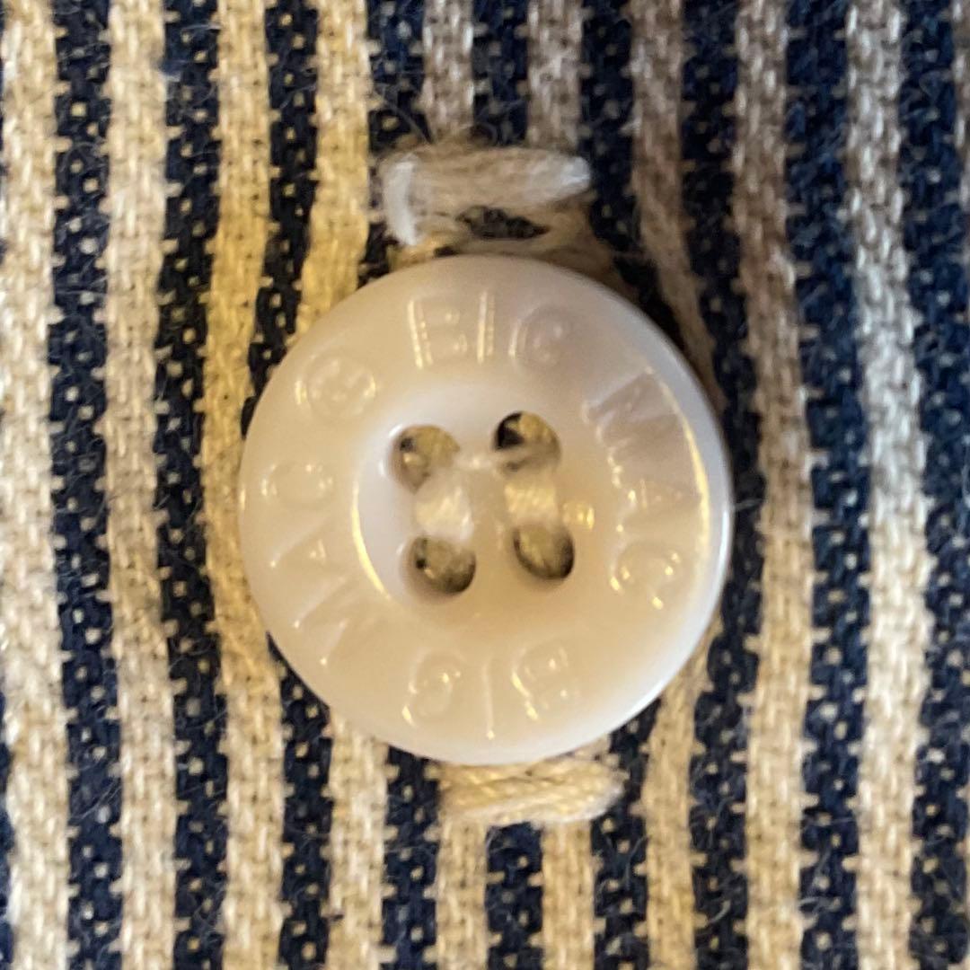 美品】70s vintage BIG MAC ヒッコリーデニムシャツ長袖 M BIG MAC