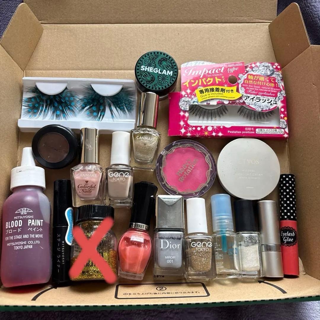 新品も☆メイクアップアイテムセット☆MAC Dior 三善 ステージ SNSにも