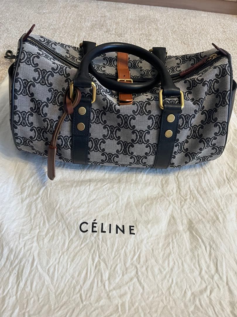 ★週末限定★未使用品★CÉLINE ボストンバッグ　セリーヌBag 美品 CELINE（セリーヌ） ボストンバッグ 旅行バッグ トラベル マカダム PVC