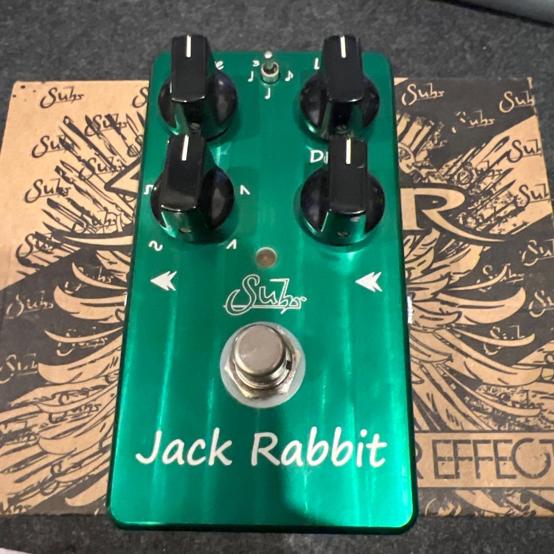 たか　suhrトレモロ　 jack rabbit エフェクター　ギター Suhr Jack Rabbit Analog Tremolo Pedal - Black Edition | Sweetwater