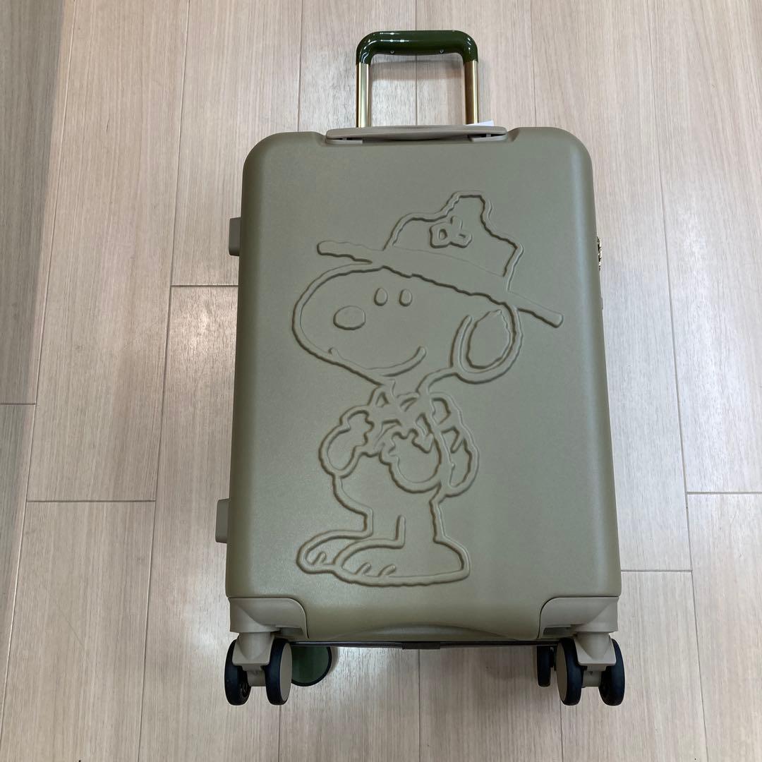 スヌーピー エンボスデザイン キャリーカート