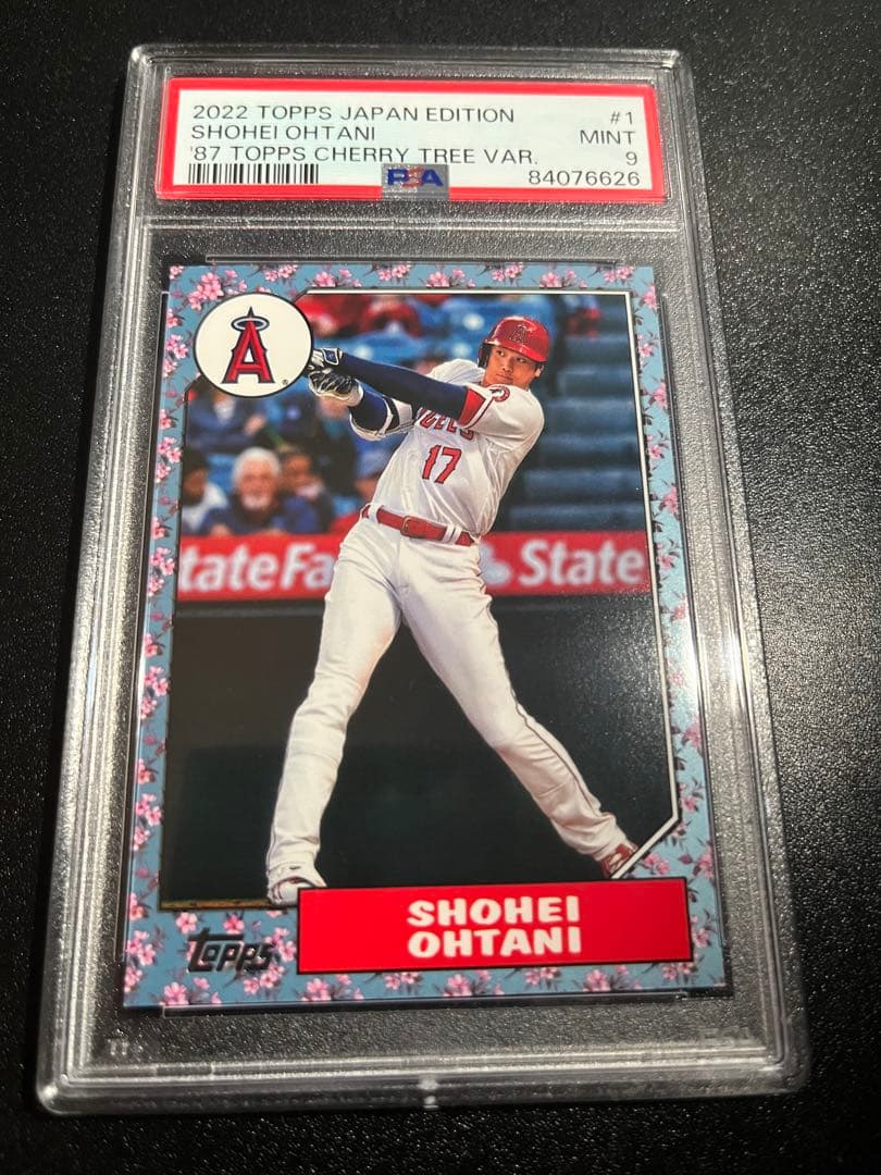 Amazon.co.jp: 大谷翔平『2022 topps Japan edition』桜 PSA9