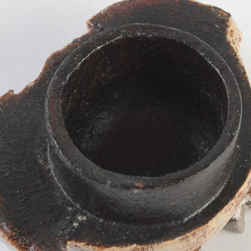 乾漆 梟 香炉 置物 飾り物 燭台 合わせ箱 C 9280 - メルカリ