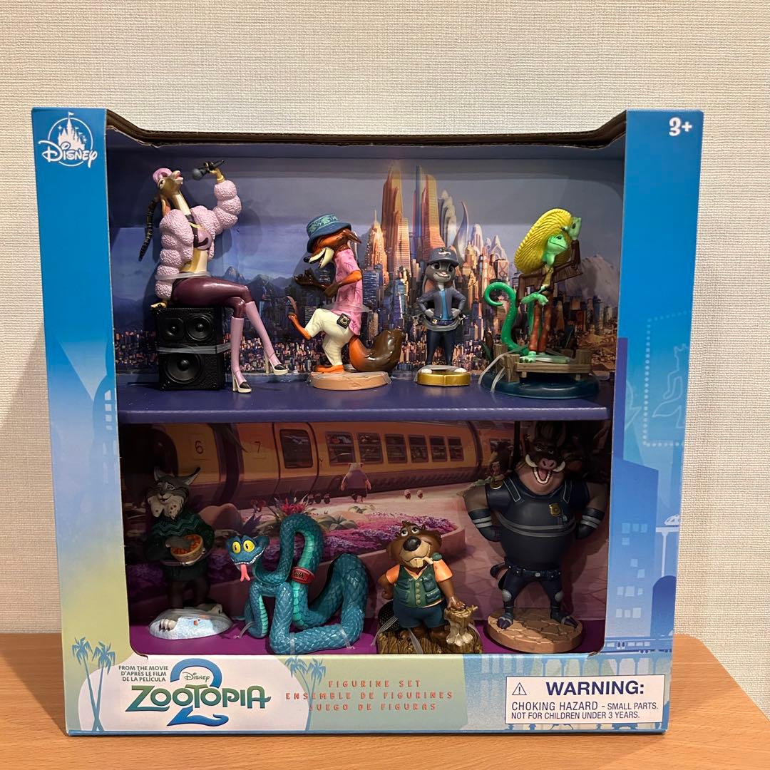 新品】ズートピア2 フィギュアセット ディズニーストア ニック