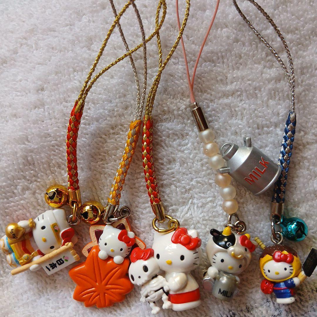 Sanrioサンリオ ご当地キーホルダー ☆キティちゃん☆5個セット