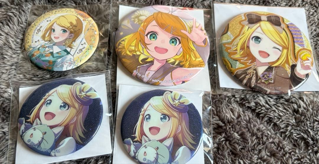 プロセカ 鏡音リン 缶バッジ セット - メルカリ
