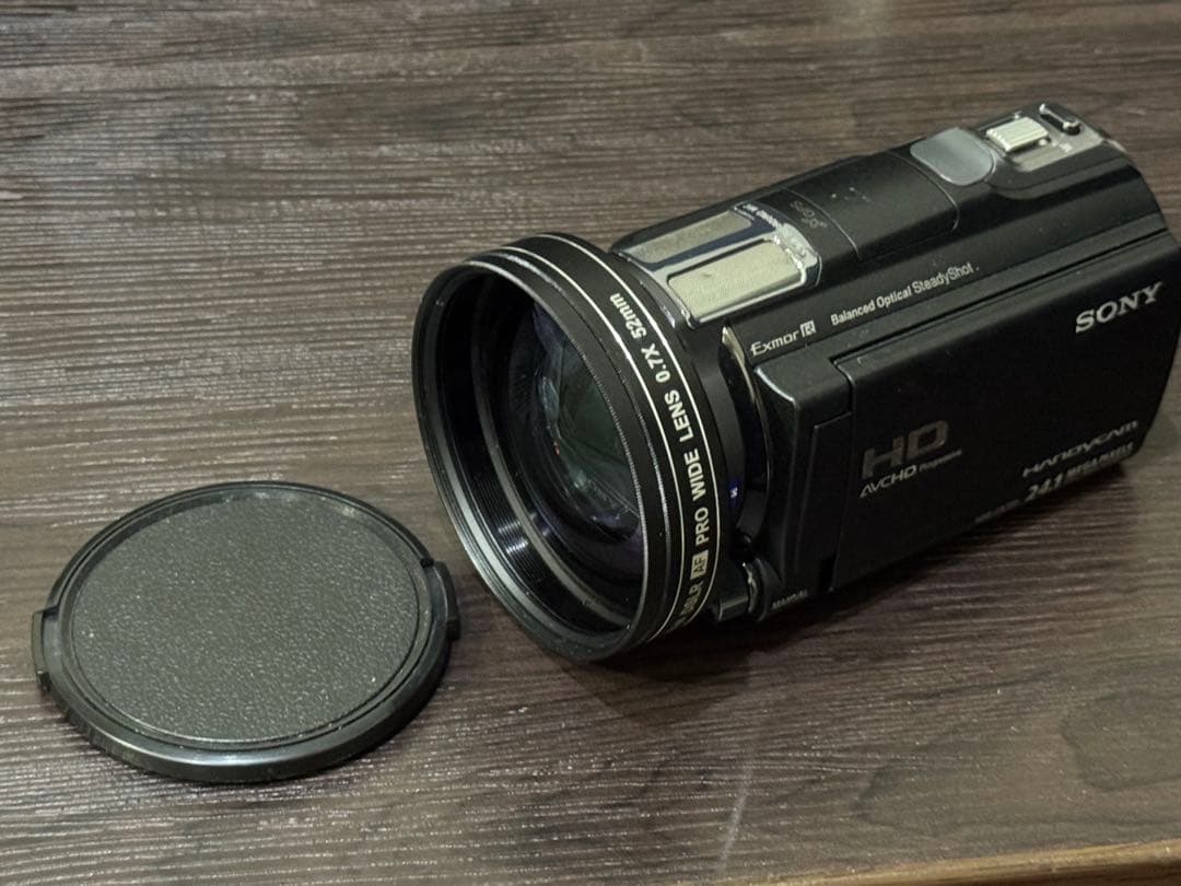 SONY HDR-CX720V (0.7倍の広角レンズ・大容量バッテリー付)