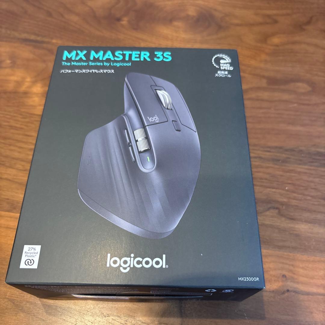 logicool MX MASTER 3S ダークグレー