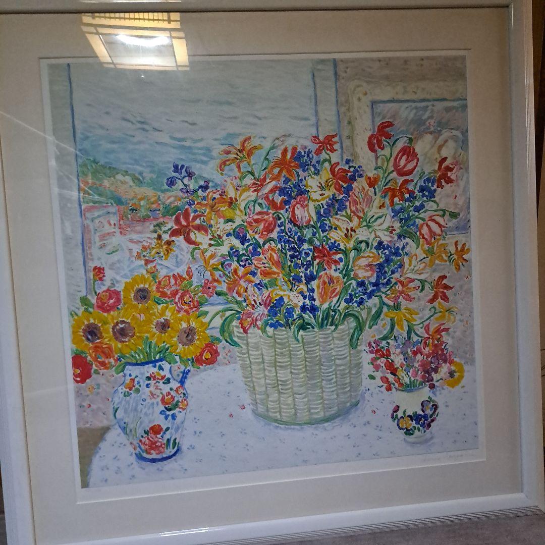 レスリーセイヤー シルクスクリーン 本物 35万 シリアルナンバー入り