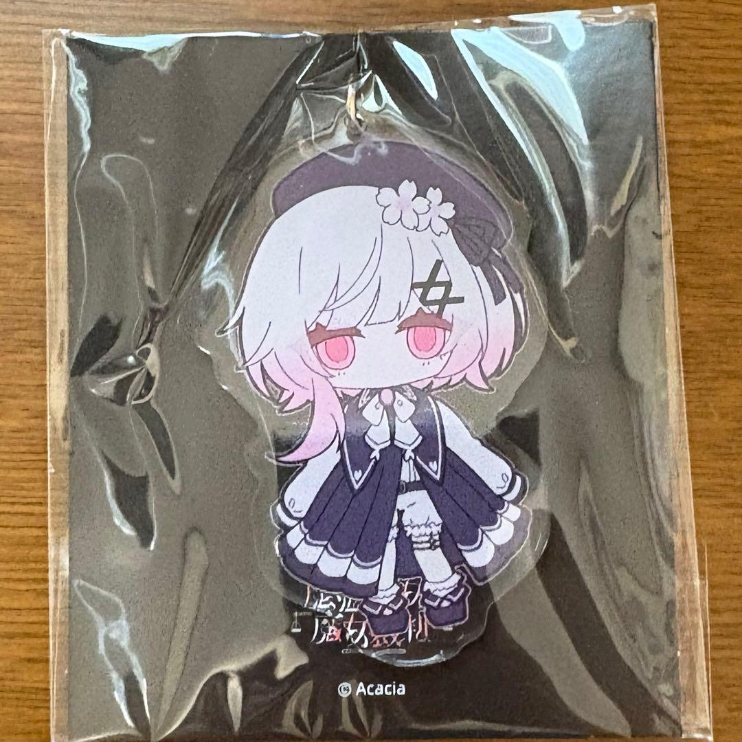 黒*雪様 魔法少女ノ魔女裁判 まのさば アクリルキーホルダー アクキー