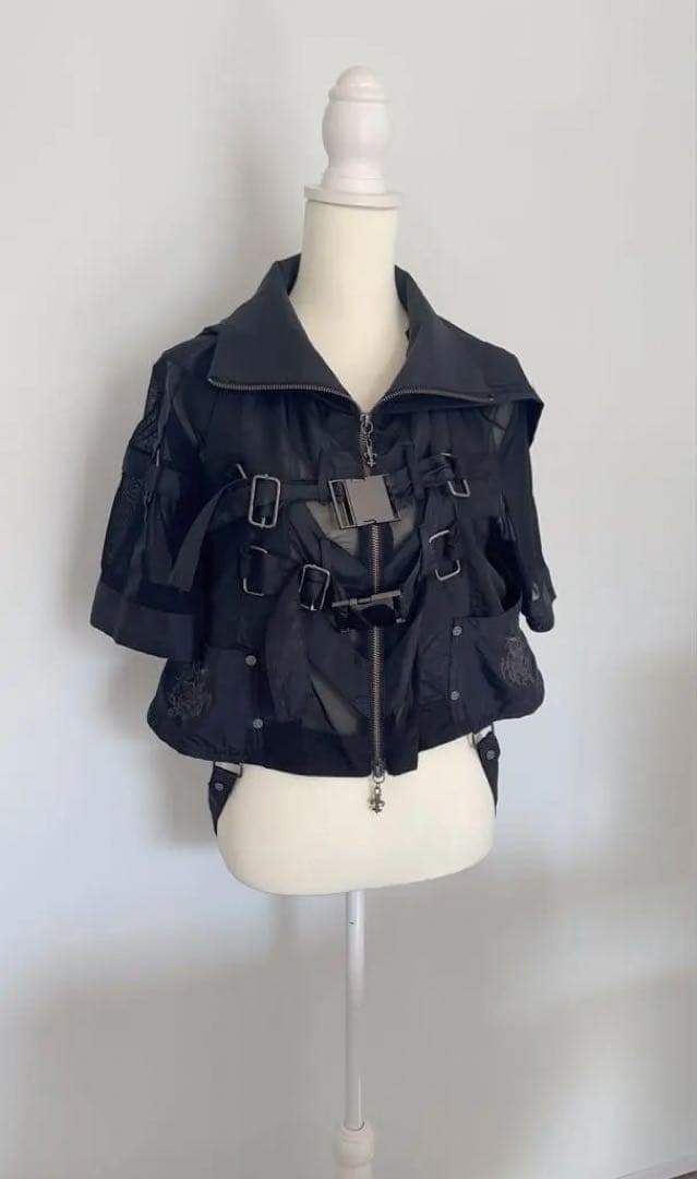 オッズオン メッシュパーカー ブラック