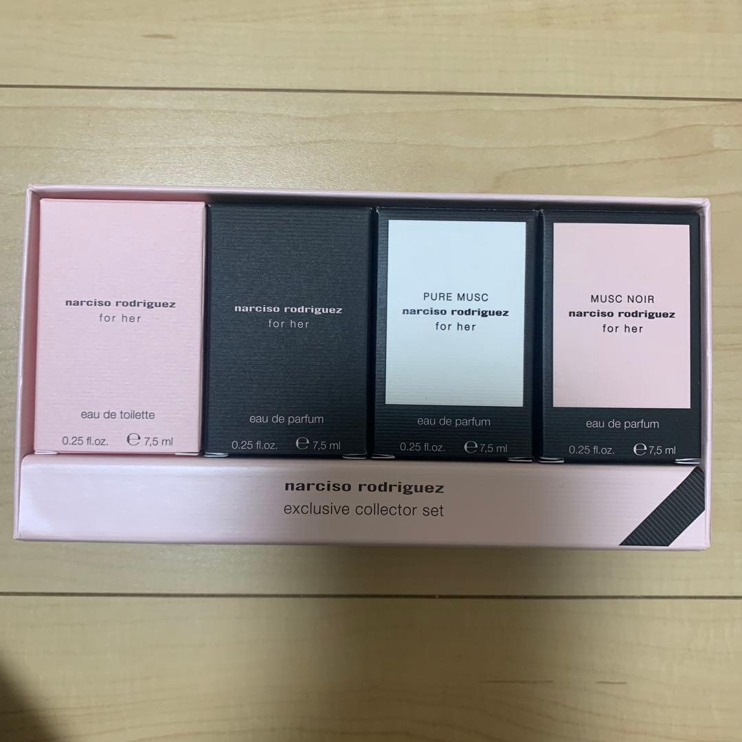 ナルシソロドリゲス7.５ミリセット 楽天市場】ナルシソ ロドリゲスフォーハー ミニコレクション 4x7.5ml